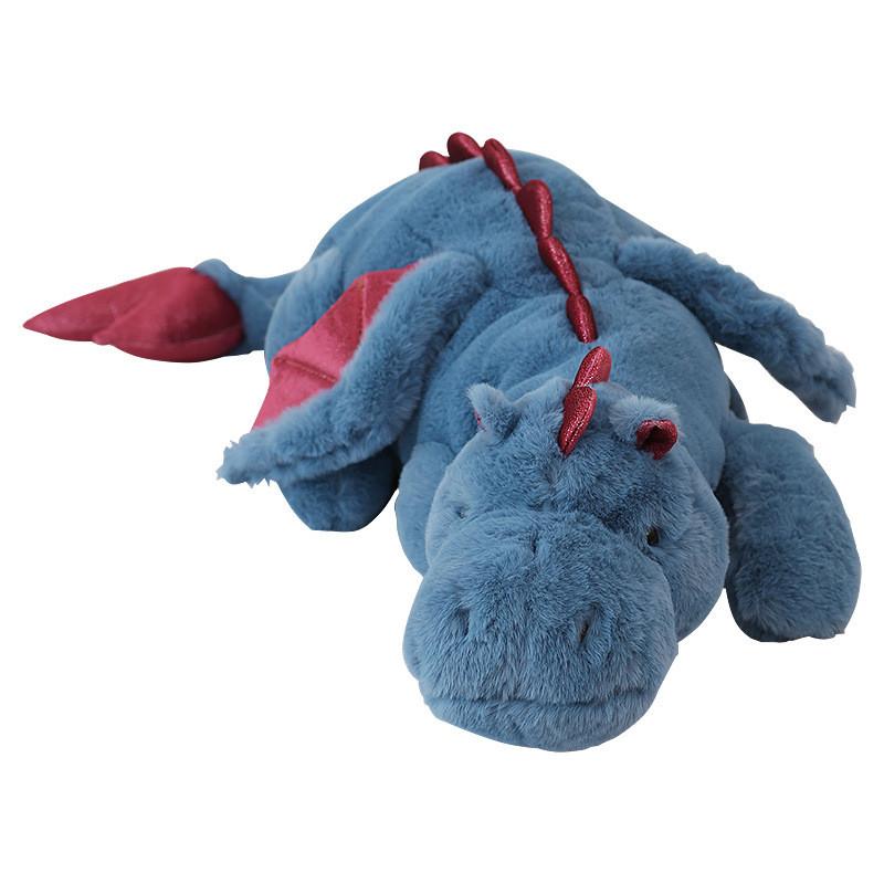 Little Dragon Plush Toy Soft Animal Doll With Prone Posture Design For Girls Bed Pillow