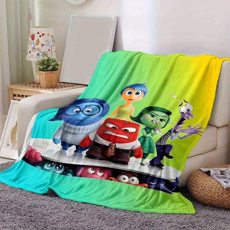 

1pc, Inside Out Emotion Character Print Blanket Perfect for Home Decor, Couch Cover, Outdoor Use, Travel, Camping 80x120cm