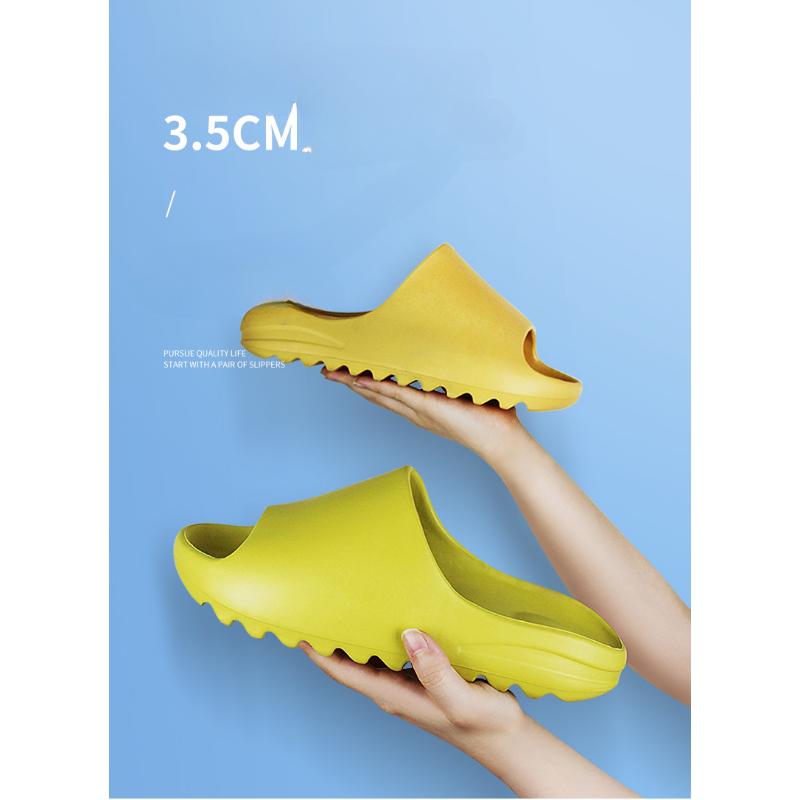 Letní pantofle Muži Ženy Halové sandály Eva s vysokým měkkým spodkem Otevřená špička Trend Slides Lehké plážové boty Pantofle Domácí velikost 35-47