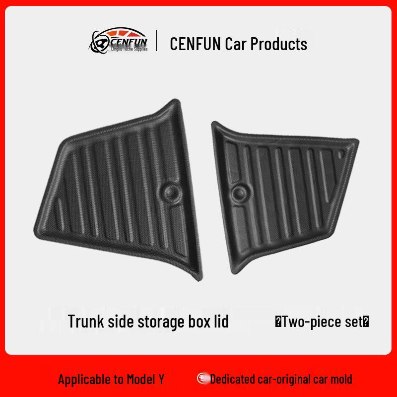 Tesla Model Y Trunk Side Pocket Storage Organizer