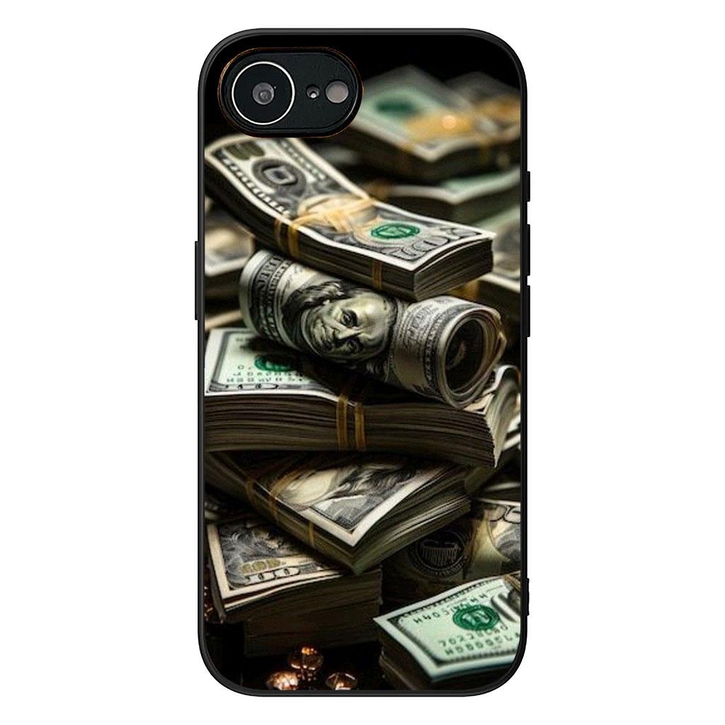 Gold Money 100 D-Dollars Case for Samsung Galaxy A25 A37 A57 A12 A14 A31 A41 A50 A51 A70 A71 A72 A21S A04 M15 Note 20 9 8 10