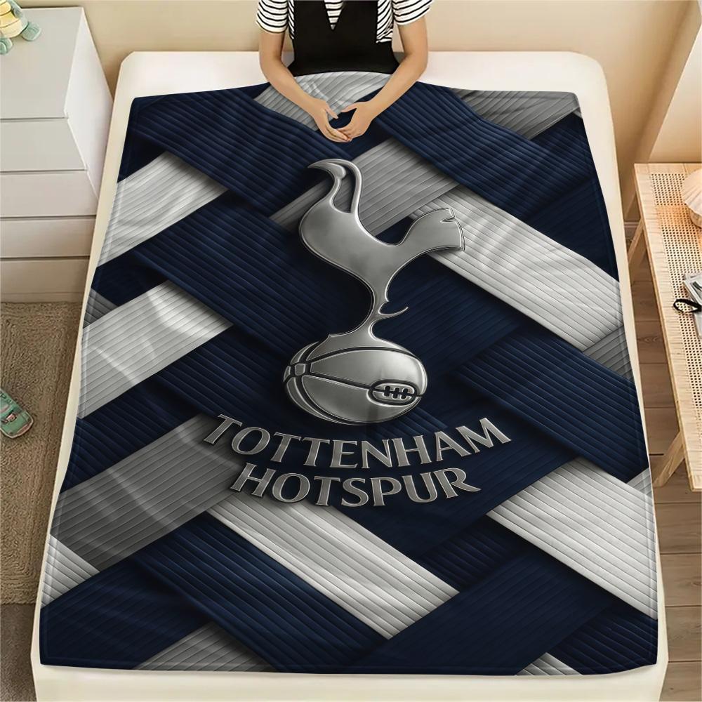 Tottenham logo Print FlAannel Blanket, High quality Comfortable for All Seasons, Home Decor, Warmth and Comfort