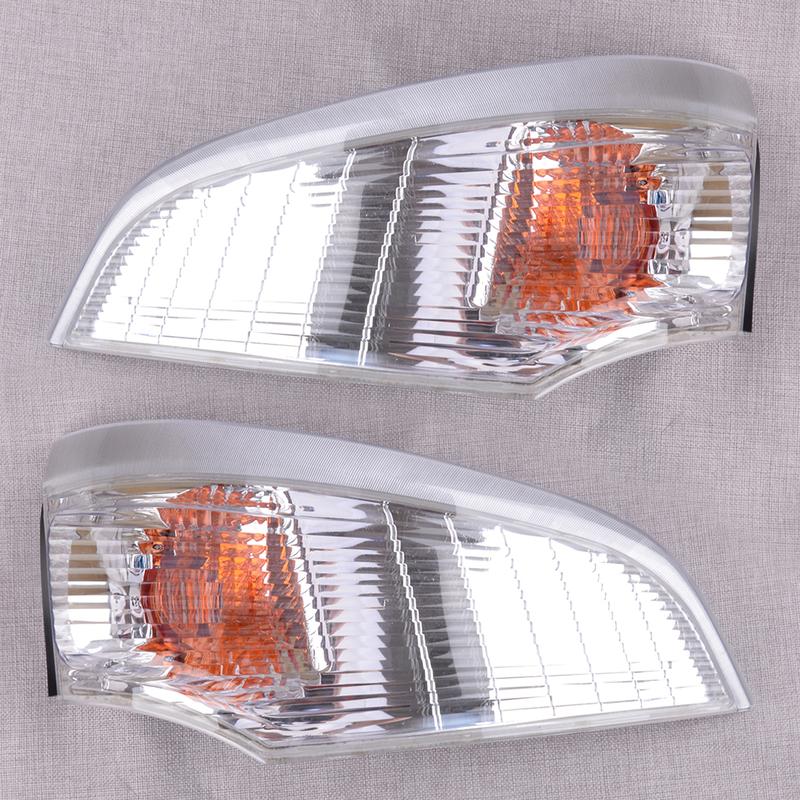 2Pcs Front Left Right Turn Signal Light Fit for Mitsubishi Fuso Canter FE FG FE120 FE125 FE140 FE145 FE180 FG140 4.9L 2005-2011