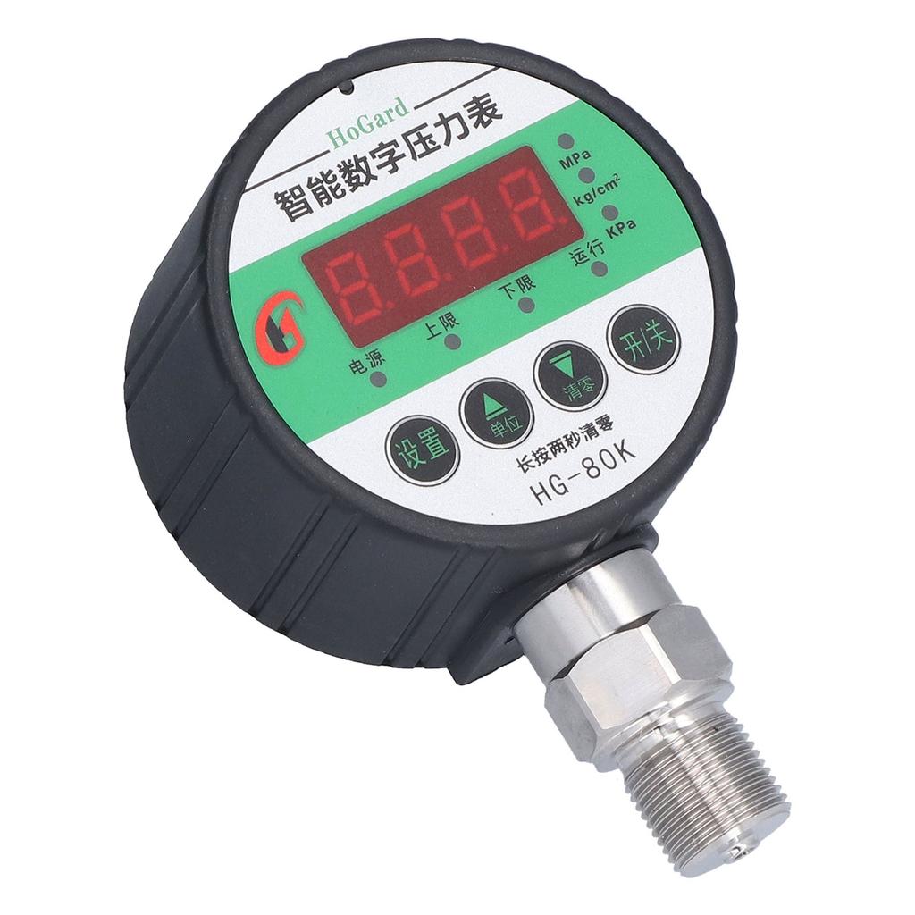 Digital Hydraulic Pressure Gauge 1.0 Accuracy Pressures Manometer with LCD Display