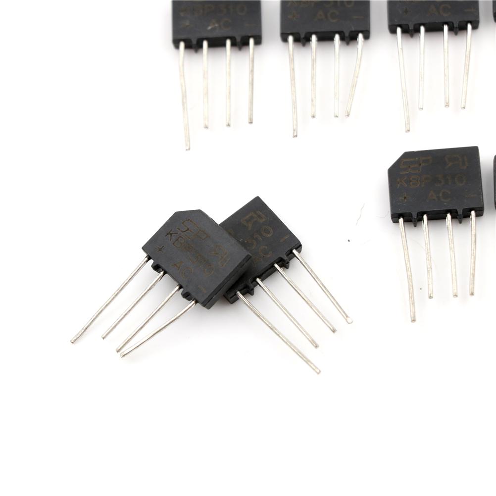 10Pcs 3A 1000V Kbp310 Replace Rs310 Sep Bridge Rectifier