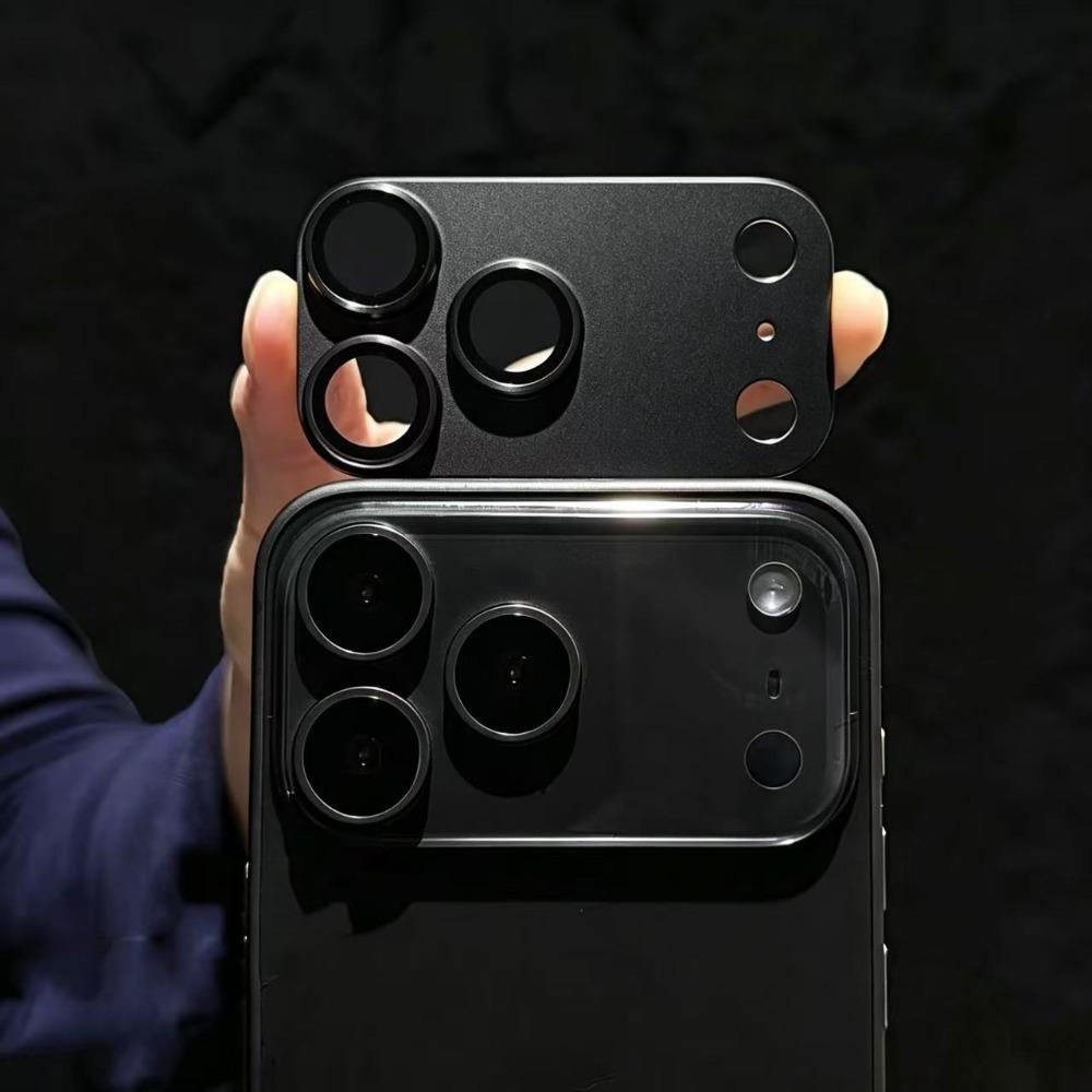 NEW Color Aluminum Alloy Lens Protector Case for IPhone 18 17 Pro Max 9H Shockproof Hard Tempered Glass Camera Screen Full Protective Cover Capa