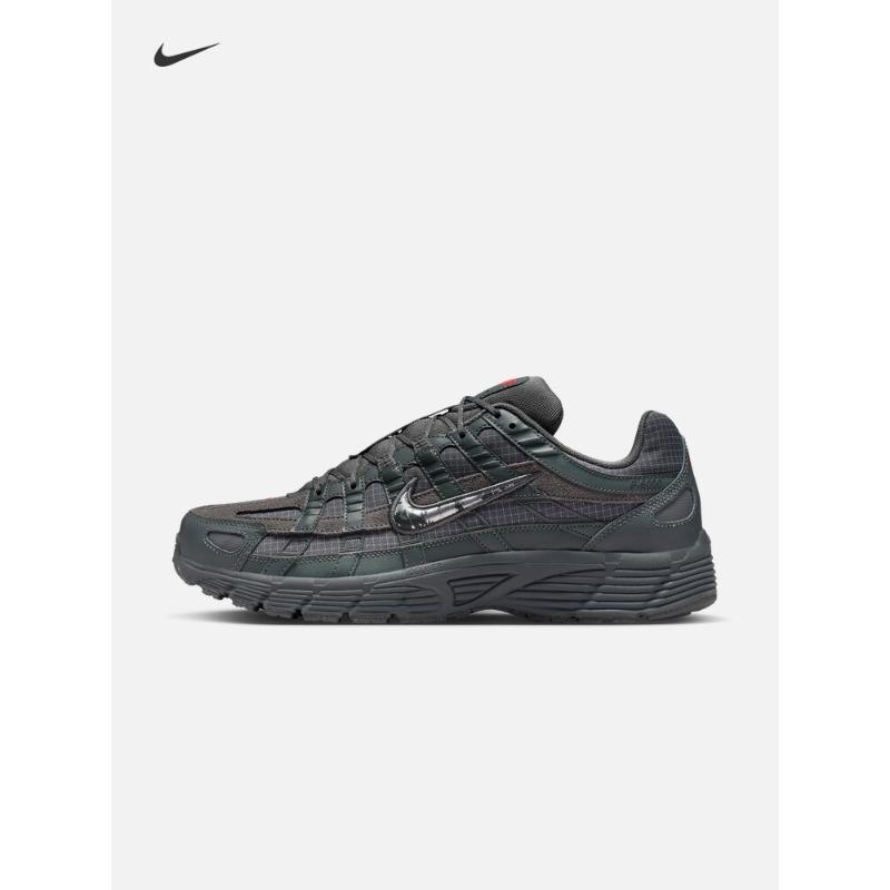 Nike Men's Breathable Cushioned Sports Shoes - Winter New Style Retro Running Shoes Trend NIKE P-6000 IM6767