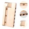Professional Electric Guitar Bridge Block Replacement Brass Tremolo Block for Tremolo System Bridge Easy Installation
