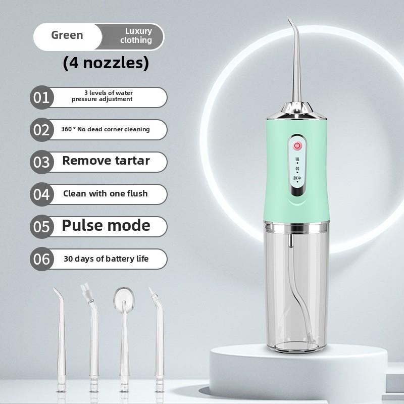 Elektrischer Zahnreiniger, Handzahnbürste, Tragbare Zahnbürste, Haushalts-Zahnschönheitsinstrument, Mundspülwasser, Zahnseide-Pflege