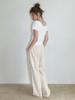 Liel Liv Banding Pants (Beige)