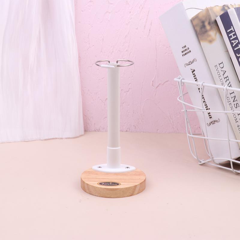 20-60cm Doll Stands Display Holder for Dolls Model Plastic Support Wooden Base