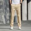 Toamnă și iarnă, noi pantaloni casual pentru bărbați de afaceri, largi, elastici de vârstă mijlocie, pantaloni confortabili respirabili zilnic pentru bărbați