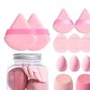 14Pcs/Set Makeup Sponge Kit Latex-Free Foundation Blending Liquid Powder Cream Application Cotton Powder Puff Mini Beauty Sponge Makeup Tools