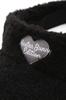 Master Bunny Sun Visor Heart Adjustable Golf Hat FR Women's (Boa, Logo, Size) / / 758-4287004 010_Black