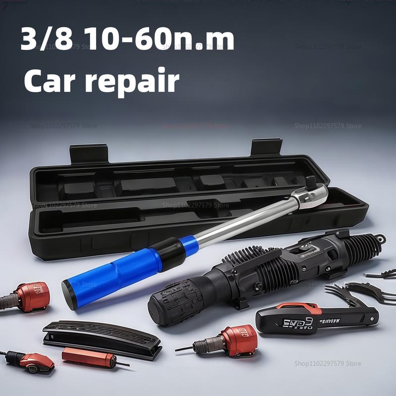 10-60Nmm Torque Wrench 3/8 Inch Drive Precision Bicycle Automotive Tool High Accuracy ±3% Professional Torque Key for Bikes Car
