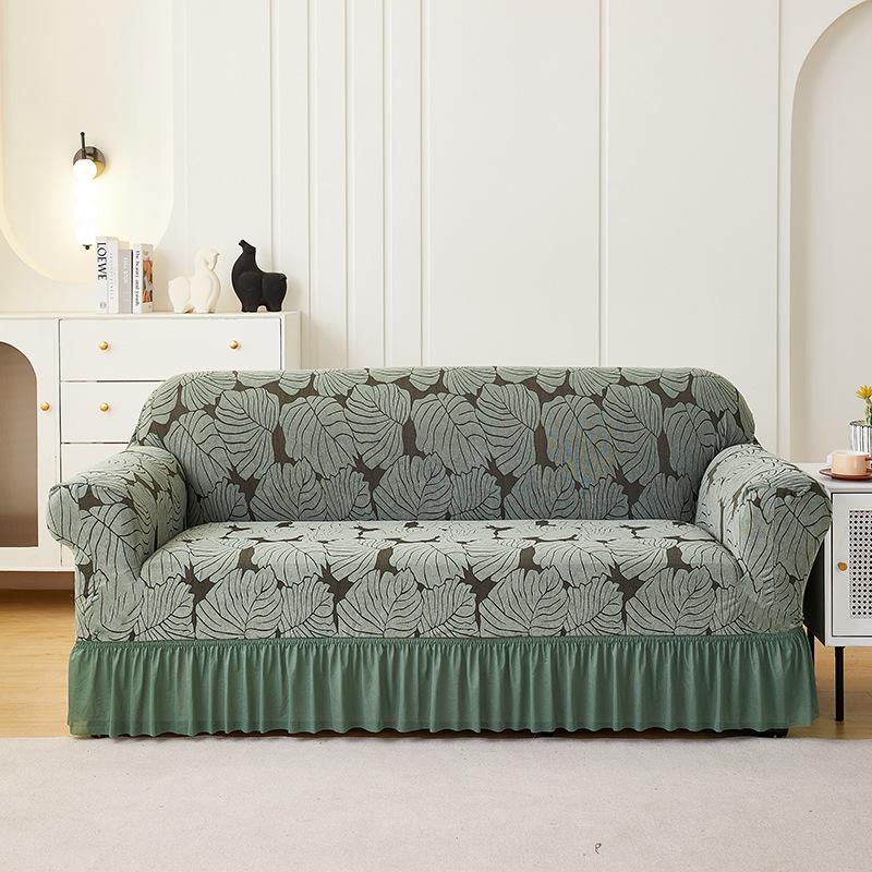 1 Stück Bedruckter Elastischer Sofabezug Wohnzimmer Schmutzabweisender Sofaschutzbezug