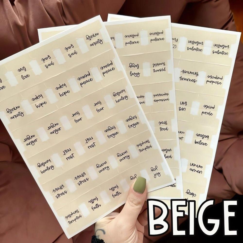 Kreative Gebetsregister Bibel Lesezeichen Geschenk Große Schrift Bibel Register für Frauen & Männer