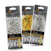 Ultraleichte 9 10 11-Gang-Fahrradkette, halbvoll hohl, 116L, Silber/Gold, Mountain MTB Rennradketten