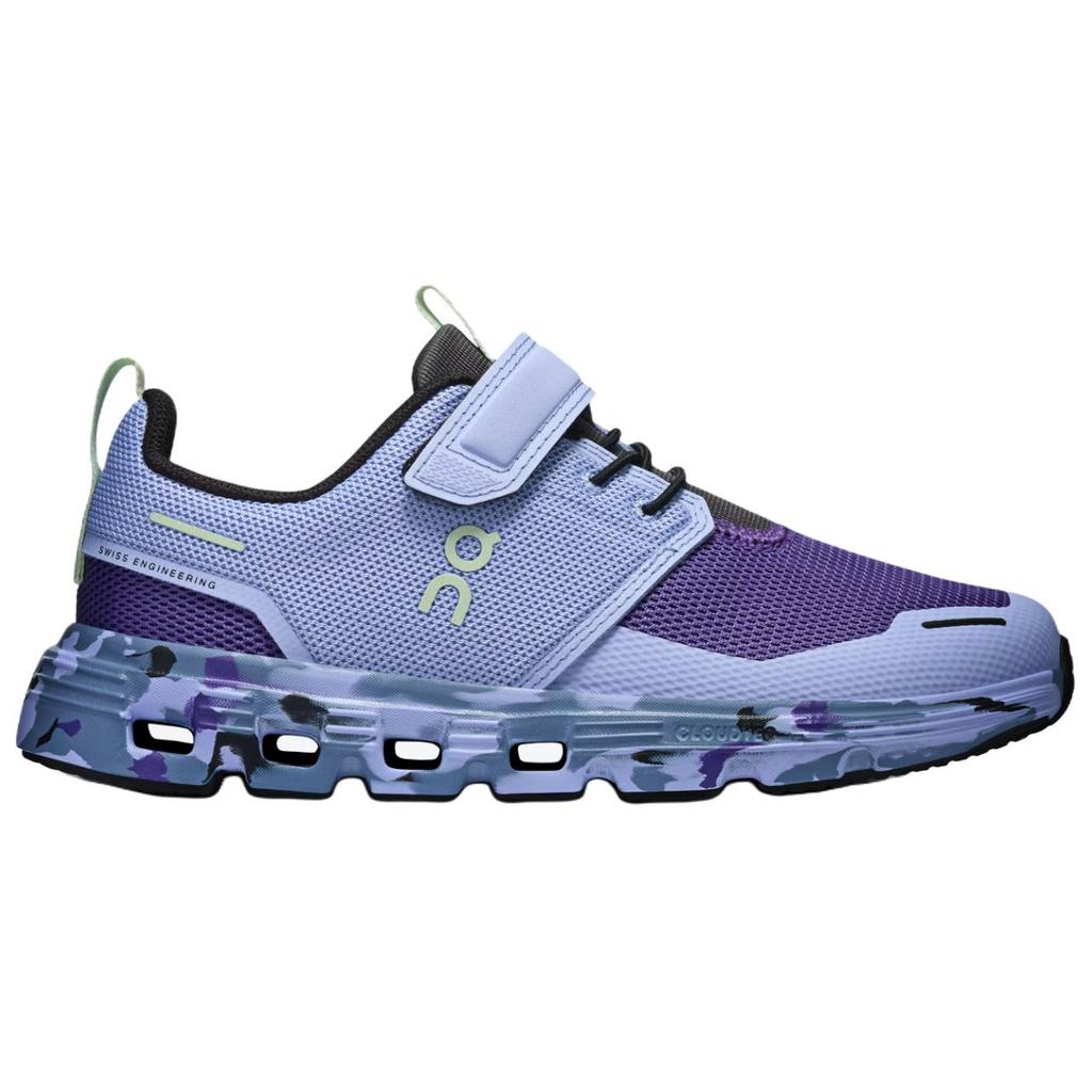On Cloud Play 2 Comfortable Durable Wear-Resistant Supportive Low-Top Running Shoes Kids sneaker Purple 3KG30015125