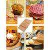 200 PCS Parchment Paper Precut Baking Sheets , Oil-Resistant, High-Temperature Baking Paper for Cooking, Roasting, and Food Prep