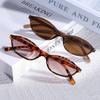 Stylish Unisex Oval Fashion Glasses - Small Frame Fashionable and Versatile Accessory for Everyday Style