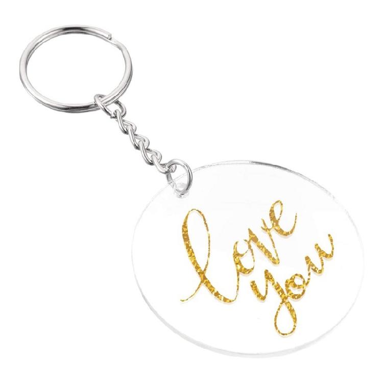 Acrylic Keychain Diy Handicraft Acrylic Ornament Blanks for Craft Projects