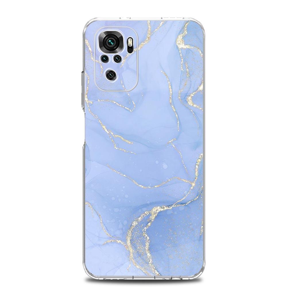 Marble Phone Case For Xiaomi Redmi Note 13 12 5G 9S 9 8 10 11 Pro Plus 4G 9T 13C 12C10C 9C 9A 7 Clear Cover