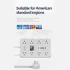 Household 16 Outlets Extender Double Side Outlet Power Strips With USB Port Desk Charging Station for Multiple Devices