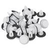 Fastener Clips With Sealer For Mercedes R129 W202 W203 W211