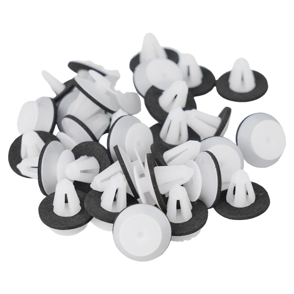 Fastener Clips With Sealer For Mercedes R129 W202 W203 W211