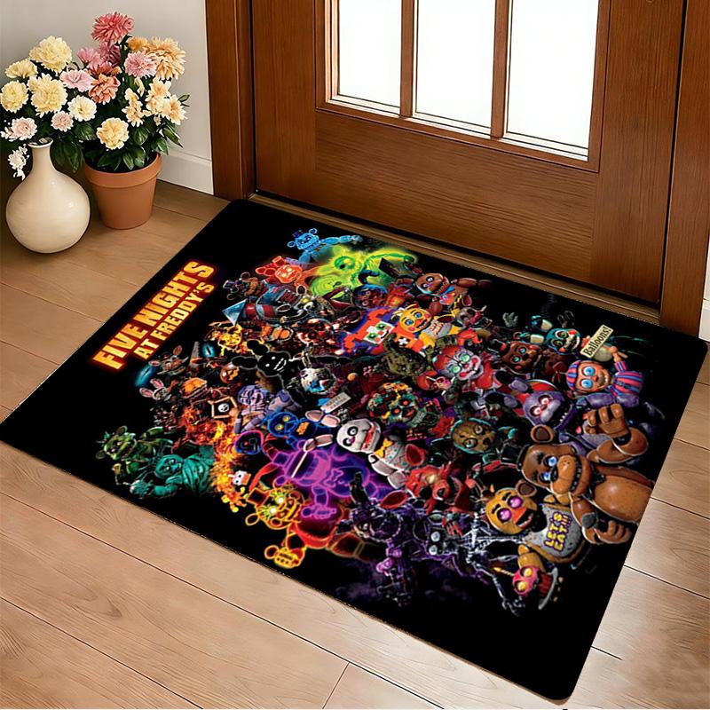 Fnaf Horror Living Room Non-Slip Area Rug Soft Carpet for Bedroom Game Playroom Sofa Office Home Decor Doormat Christmas Gift C9211971