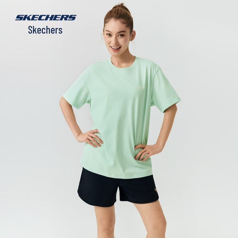Skechers Unisex Knit Short Sleeve T-Shirt L226U068 L