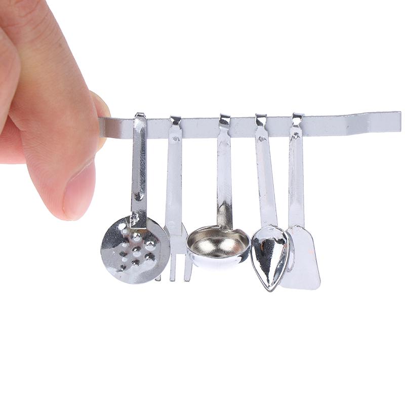 One Set 1:12 Miniature Kitchenware Cook Tools Doll House Accessories