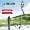Bluetooth Selfie Stick & Tripod: Portable Telescopic Phone Holder for Desktop & Floor Use