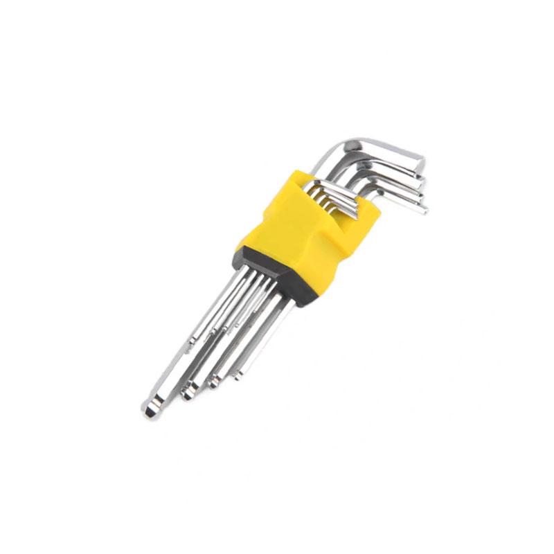 Hex Key Ball-End Allen Wrench Set Allen Key Metric Hex Wrench Ergonomic for Furniture Bike Electronics Bicycle Tools Accessories