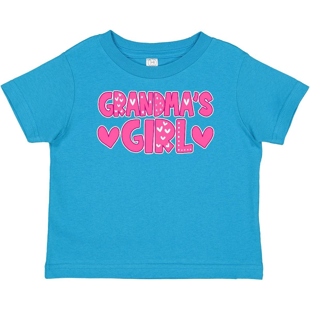 Inktastic Grandma s Girl Granddaughter Gift Baby T-Shirt Family Girls Little New 100