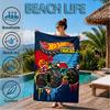 Mon-ster Truck Abenteuer Strandtuch, Super Weiche Mikrofaser, Perfektes Geschenk für Sie/Ihn, Geburtstag, für Pool, Strand, Reisen, Dekoration Strandparty
