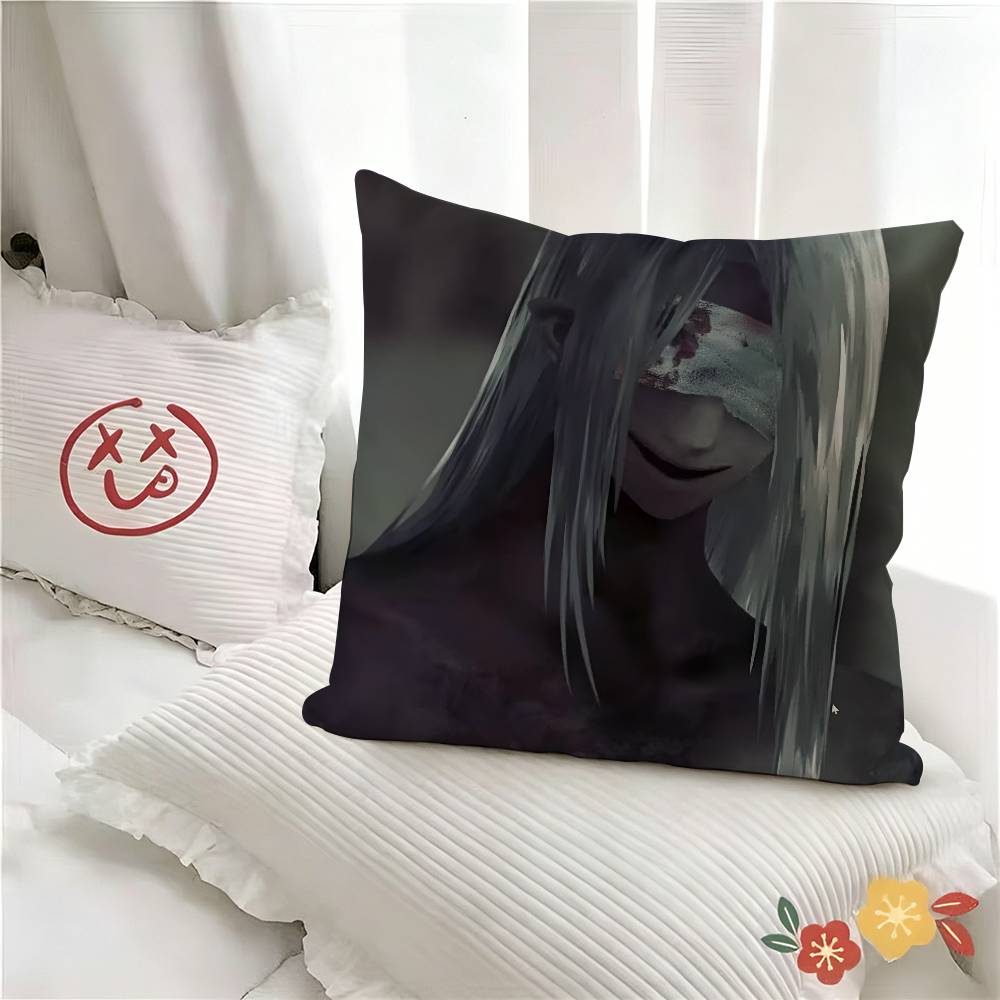 pc Horror Survival Game Homicipher Pillow Case Fashion Square Pillowcase Bedroom Sofa Room Ins Decoration Leisure