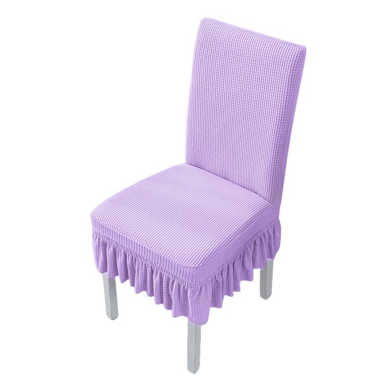 Skirt, Chair Cover, Backrest Integrated Dining Chair Cover, Universal Stool Cover, Seat Cover, Elastic Dining Table, Chair Cover