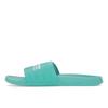 Mercedes-AMG Petronas Formula One Team X Adidas Adilette Comfort Slide Semi Mint Rush Unisex Sneakers Teal Cloud-White JR1071