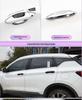 Carbon Fiber Texture Door Bowl Handle Sticker for 2018-2022 Binrui Binyue Models