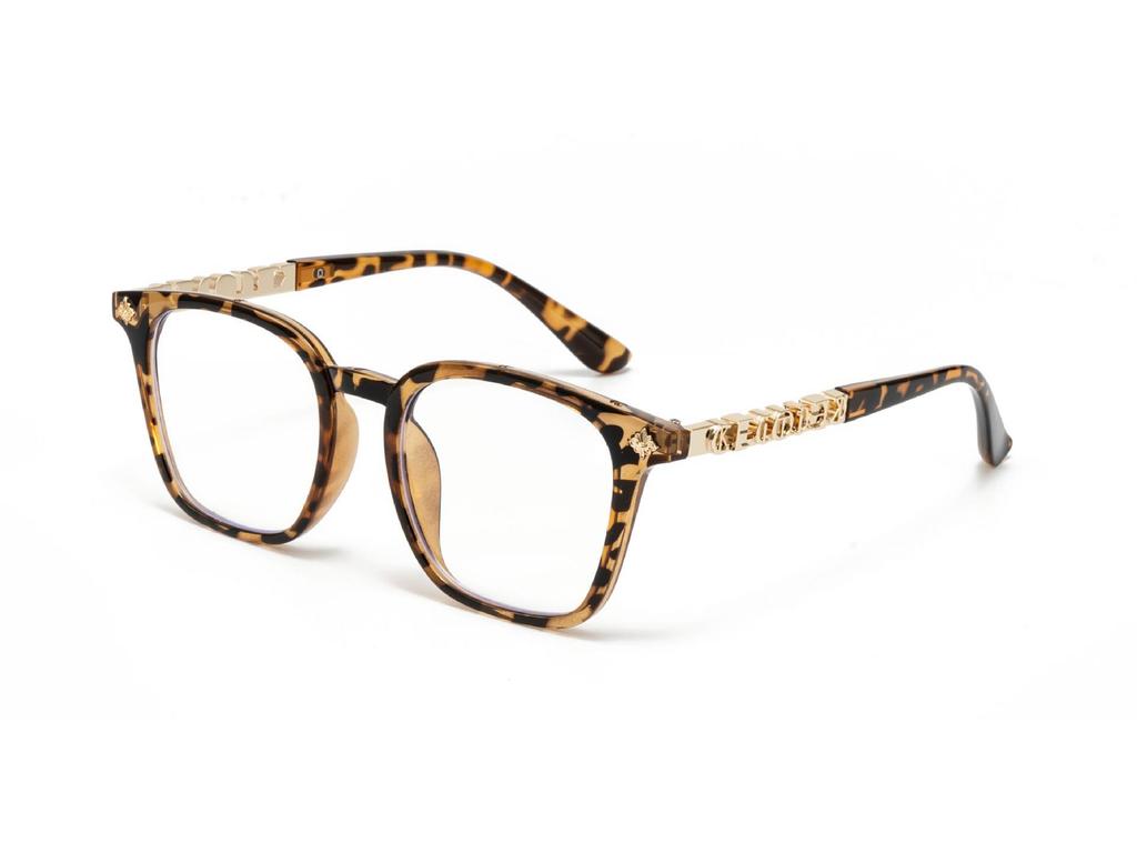 Jay Chou Oversized Fashion Glasses for Women - Arched Eyebrow Line, No-Makeup Look