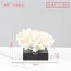 Modern minimalist geometric resin white coral art decorative ornaments porch study TV cabinet home decor