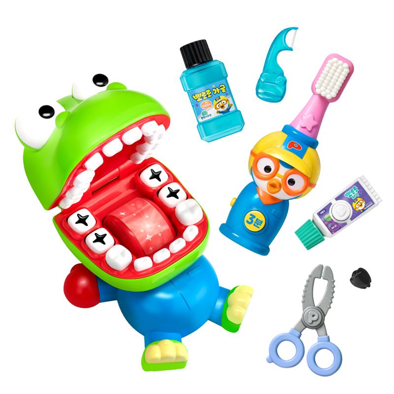 [pororomall] Pororo's 3-Minute Dentist Role-Play Set
