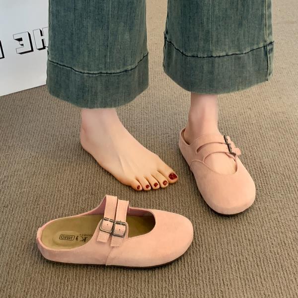 Fashion Shoes Lady Slippers Soft Platform Loafers Luxury Slides Slipers Women Cover Toe Girl Comfort Designer Flat 2025 Shoes For Girls