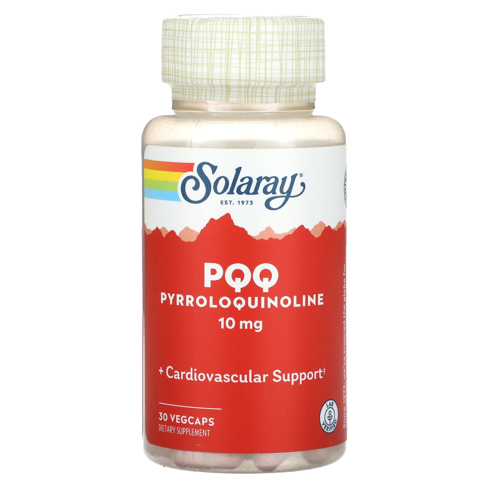 

Pqq, Pyrroloquinoline, 10Mg, 30 Veggie Caps