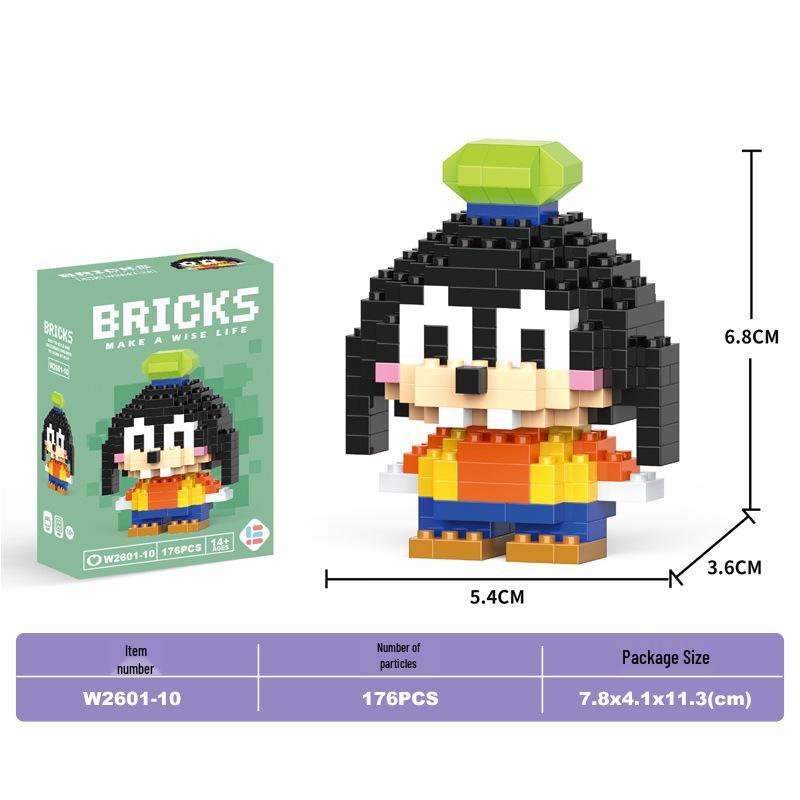 Santa Claus Micro Bricks Educational Toy - Compatible with LEGO, Building Blocks for Kids