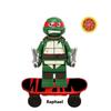 12pcs Teenage Mutant Ninja Turtles Series Raphael Leonardo Michaelangelo Donatello Minifigure Mini Assembled Building Block Toy Kids Gift
