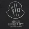 MONCLER Front logo T-Shirt Black Men's Size S Model H10918C000298390T