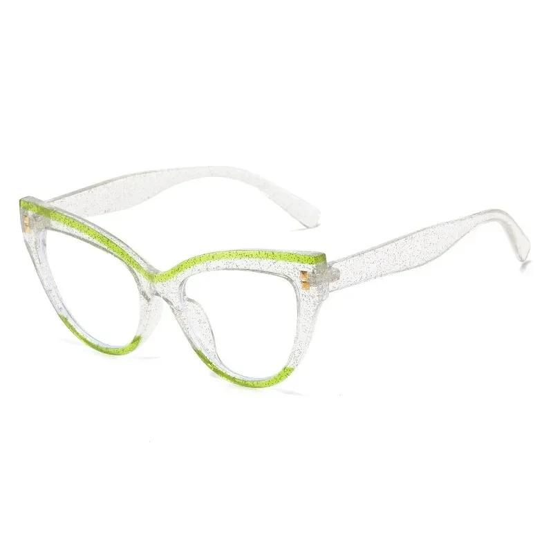 

Vintage Sexy Lady Cat Eye Reading Glasses Women Myopia Customizable Prescription Blue Light Blocking Computer Optical Eyeglasses 0